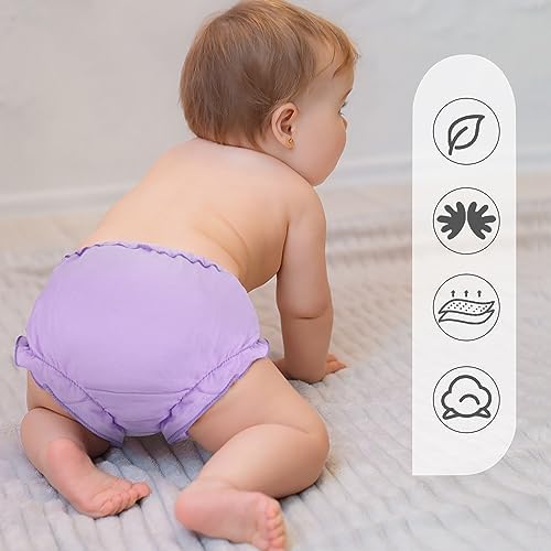 Billion Xin toddler girls 5-pack diaper covers