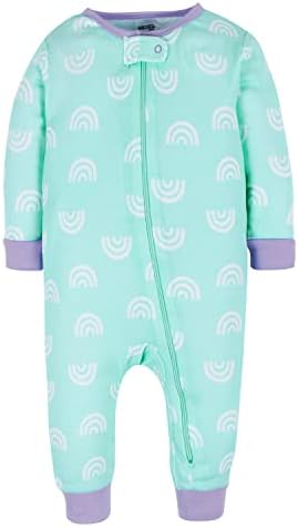 3-Pack Snug Fit Cotton Pajamas for Baby Girls