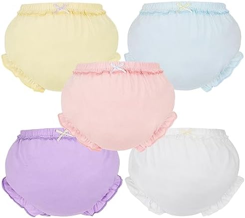 Billion Xin toddler girls 5-pack diaper covers