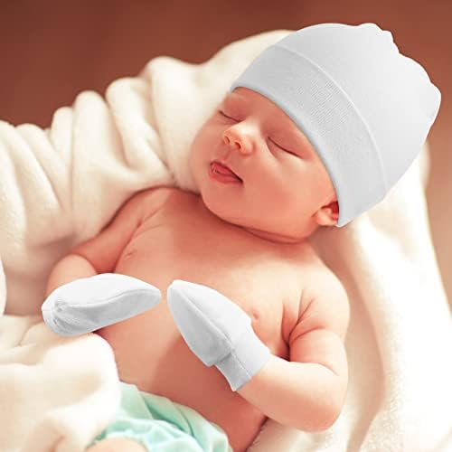 DRESHOW BQUBO Baby Hats and Mittens