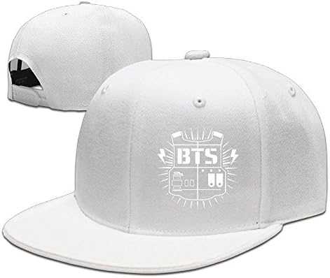 HIITOOP Young Forever BTS Baseball Cap Hip-Hop Style White