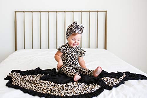 Posh Peanut Baby Girl Ruffled Romper