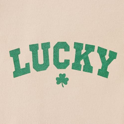 GLIGLITTR Boys Girls St Patricks Day Lucky Clover Sweatshirt