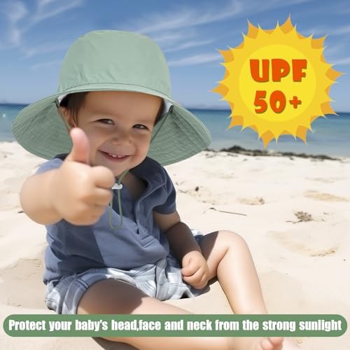 Adjustable ToddlerSun HatUPF50