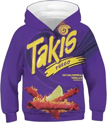 Basoteeuo 3D Galaxy Pullover Hoodie for Kids - Boys Girls Cute Kids Sweatshirt