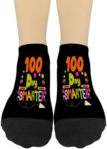 100 Days Smirk Womens Socks