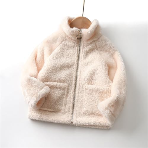 AMIMOJY - Cartoon Winter Warm Fleece Jackets for Kids Boys Girls Dinosaur Baby