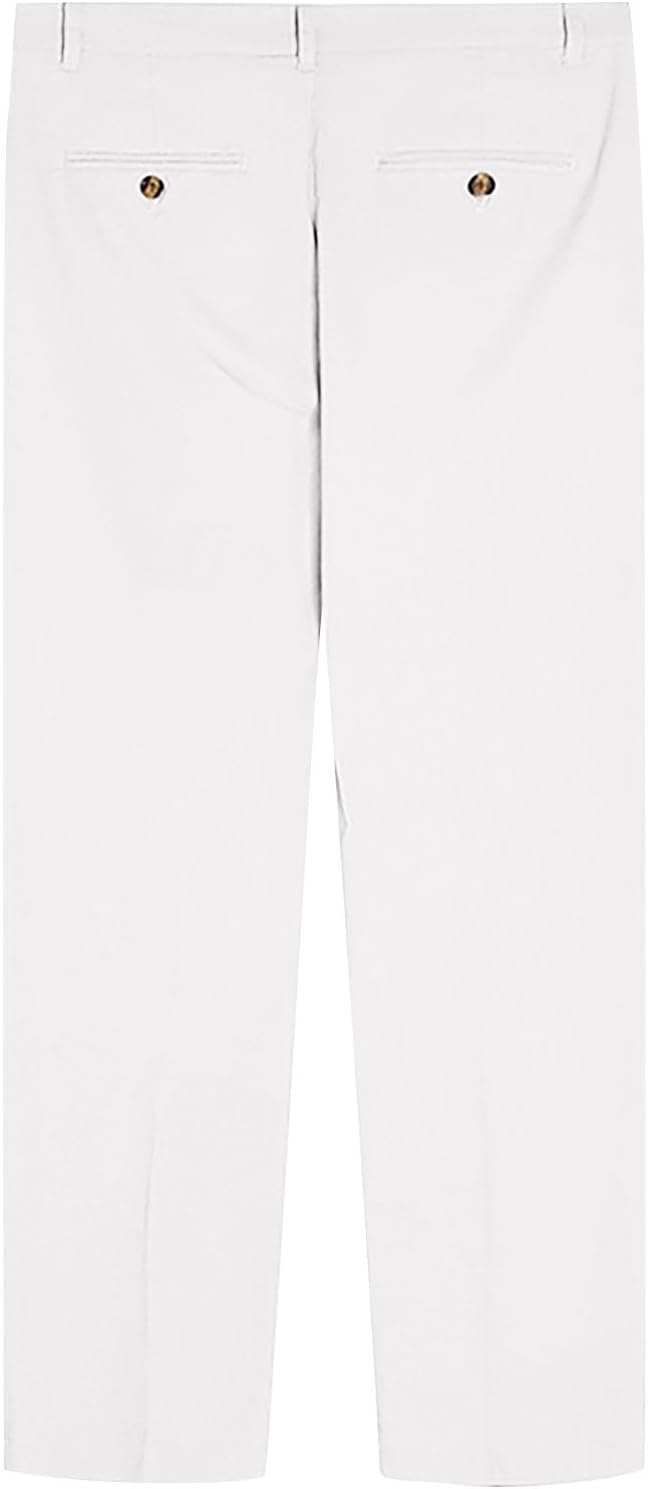 Comfortable Cotton Linen Business Pants