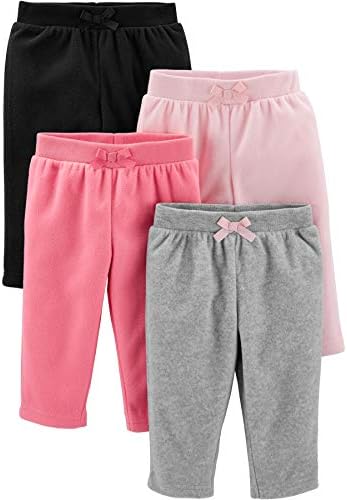 4-Pack ValueFantastic Fleece Pants for Kids