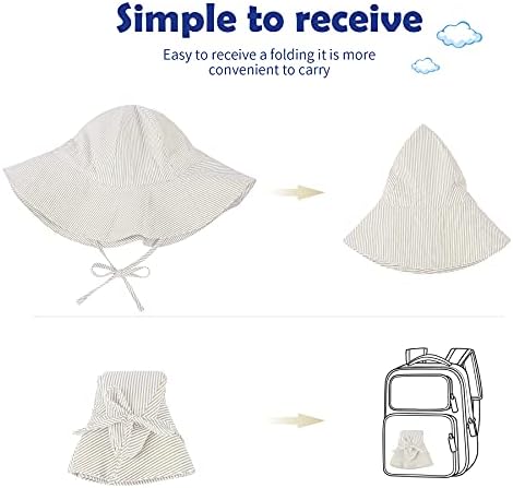 Zando Baby Sun Hat UPF 50 Protection