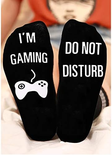 NDLBS Funny Gaming Socks for Men Teens Kids