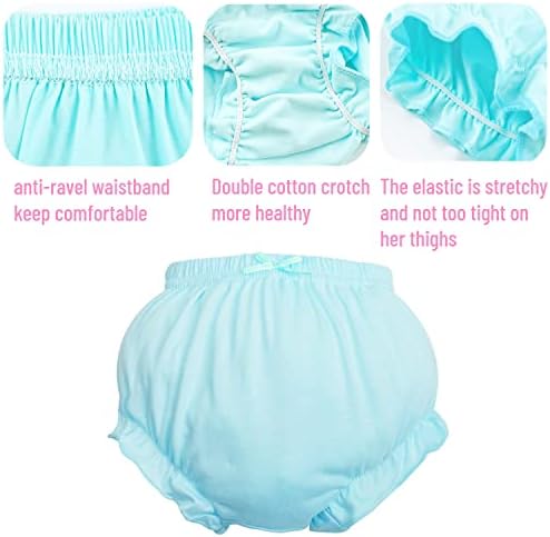 7-Pack Diaper Covers for Toddler Girls