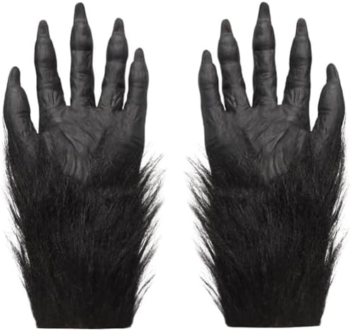 XGOPTS Werewolf Halloween Gloves Costume