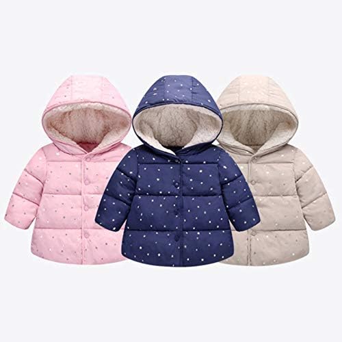 Toddler Winter Jacket 1-4 yrs Male Female Kids Hooded Puffer Coat