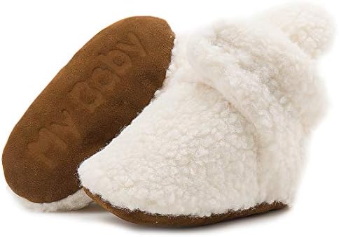 OhsoFy - Soft Non-Slip Cotton Booties for Newborn Infant