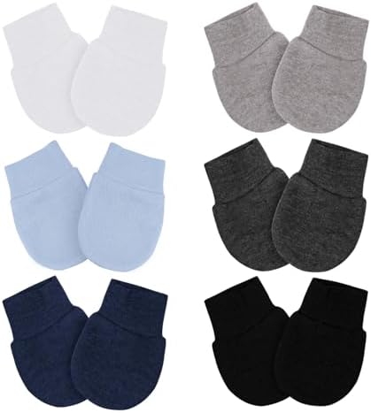 Baby Mittens No Scratch Soft Gentle Safe for Infants