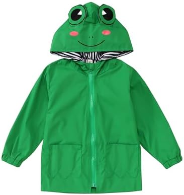 CM CM WODRO Fun Cartoon Duck Rain Jacket Toddler