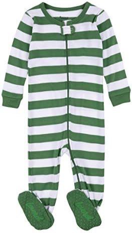 Leveret Kids Footed Pajamas 100 Cotton