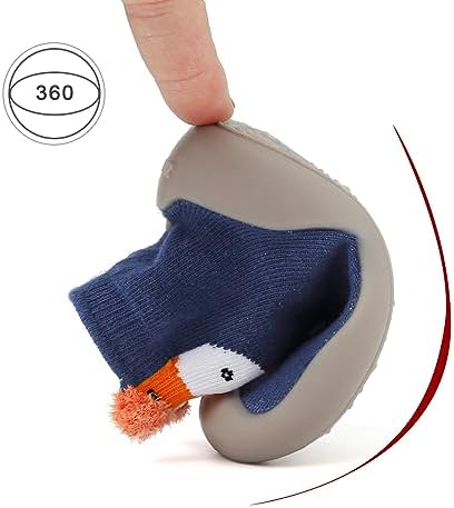 Chaoslook Baby Sock Shoes - Soft Non-Slip Rubber Sole Toddler Slipper