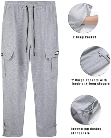 Mens Gympull Cargo sweatpants