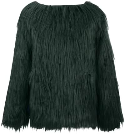 Girls Winter Faux Furry Coats