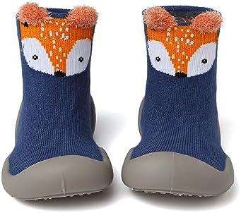 Chaoslook Baby Sock Shoes - Soft Non-Slip Rubber Sole Toddler Slipper