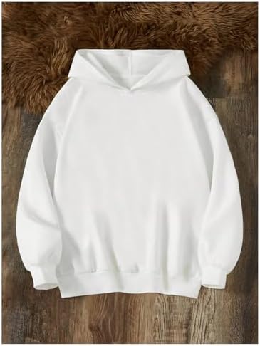 Floerns Girls Letter Graphic Hoodie Oversized Long Sleeve