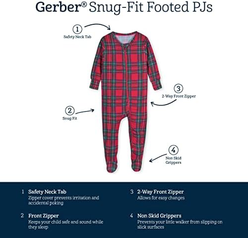 Gerber Baby Girls Pajamas Soft Comfortable