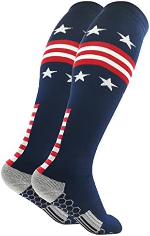 American Flag athletic socks for Baseball Football Softball Soccer