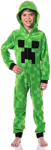 Minecraft Kids Creepers Union Suit Pajama