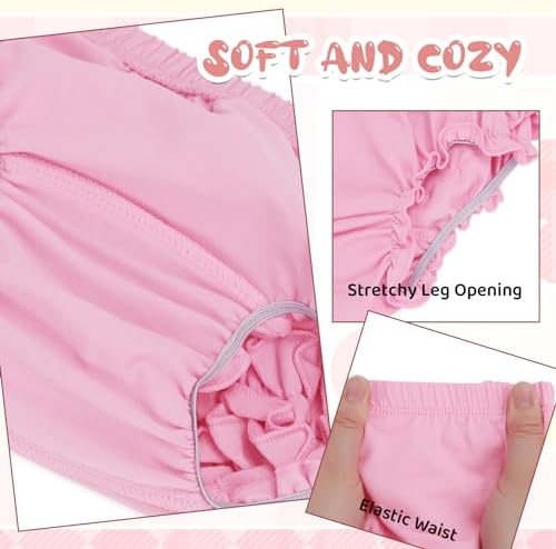 Cute Ruffle Diaper Covers for Toddler Girls