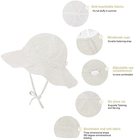 Zando Baby Sun Hat UPF 50 Protection