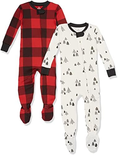 HonestBaby Baby Footed Pajamas - 2-Piece Set