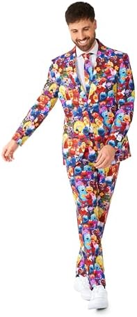 Sesame Street Slim-Fit Suit Set