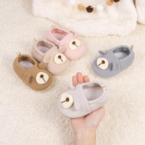 Sawimlgy Baby Child Cartoon Slipper for Newborn to 18 Months
