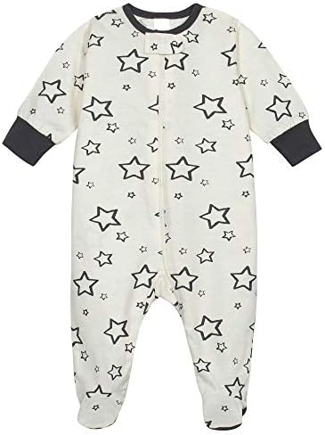Onesies Brand Sleep N Play Footies Unisex-Baby 4-Pack
