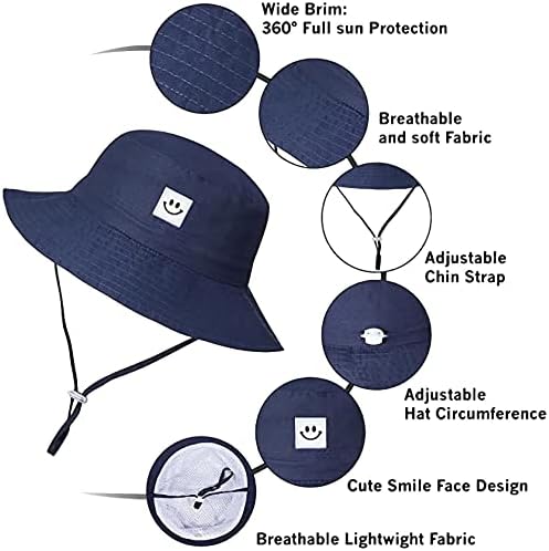 55cube Toddler UV Protection Sun Hat