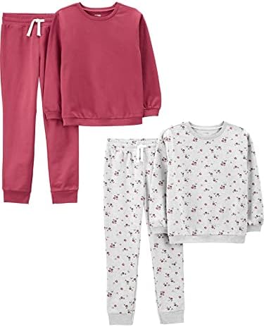 Simple Joys by Carters 4-Piece Playwear Set for Girls