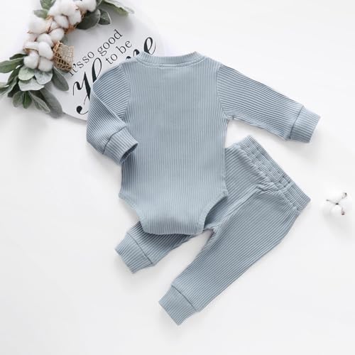 Newborn Fall Winter Romper Pants Set for Boys