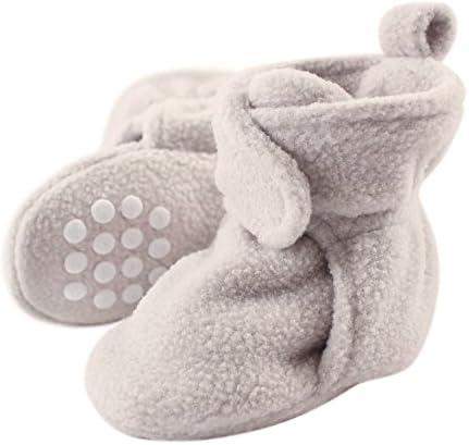 Luvable Friends Baby Girls Cozy Fleece Booties