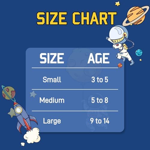 Space Cartoon Design Boys Socks Easy To Wear Comfy Fun
