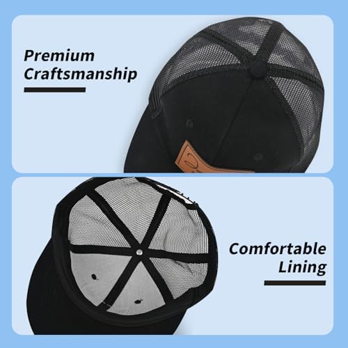 Bespoke Baseball Caps for Kids Boys Girls AdultsPersonalized Snapback Trucker Hats