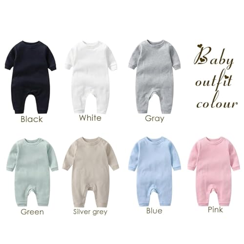 Custom Personalized Newborn Baby Coming Home Outfit with Monogrammed