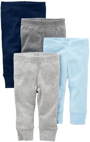 Relaxed Soft Cotton Pants for Baby Boys