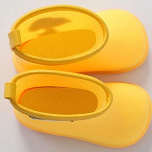 Rain Boots for Kids Waterproof Dinosaur Print Toddler Outdoor Shoes
