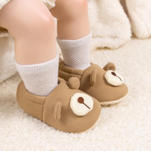 Sawimlgy Baby Child Cartoon Slipper for Newborn to 18 Months