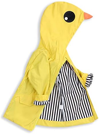 Little Perfect Weather - YOUNGER_TREE Toddler Baby Boy Girl Duck Raincoat Jacket