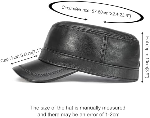 Sealed VBOOM Leather Cadet Army Cap