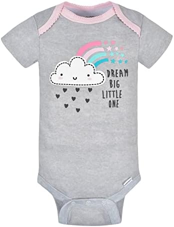 Gerber Baby Girls 8-Pack Short Sleeve Onesies