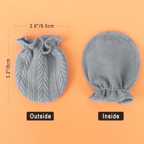 Perfectly Soft No ScratchWrist Gloves for Newborns toddler Girls Boys